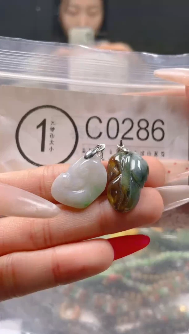 【闪购商品】翡翠颈饰未镶嵌/C/翡翠A货一图一物