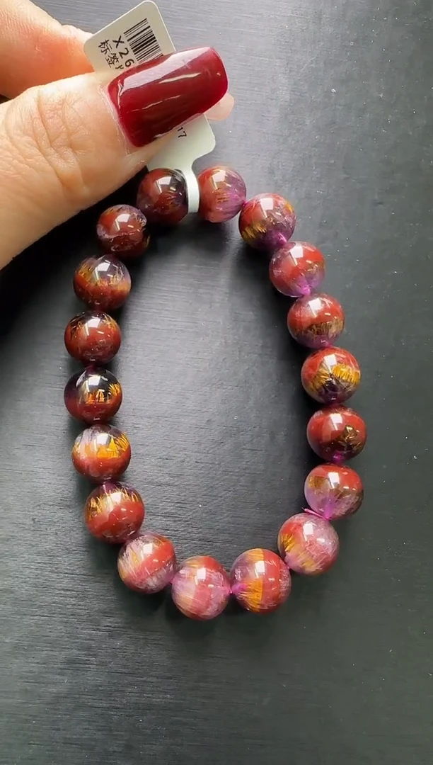 【闪购商品】水晶手串未镶嵌极光23手串11m+X26767