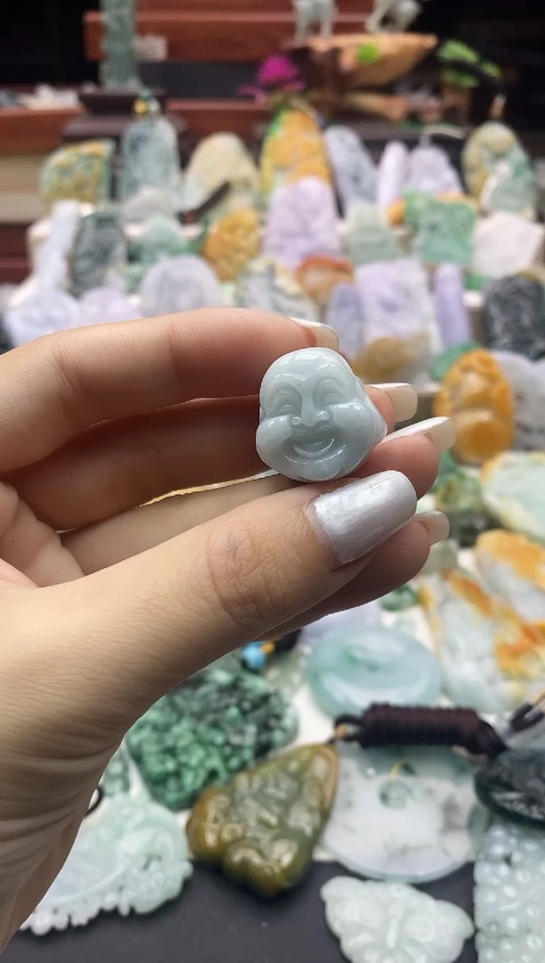 未镶嵌挂件翡翠037