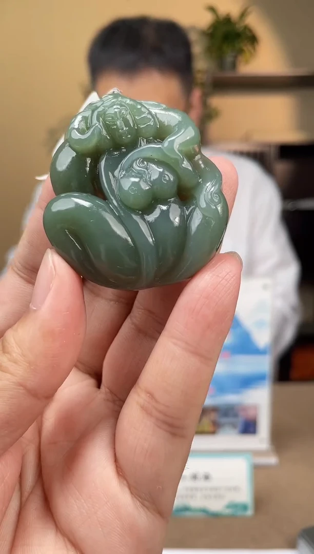 吊坠(不含链)未镶嵌和田玉多样性发货拍一发一
