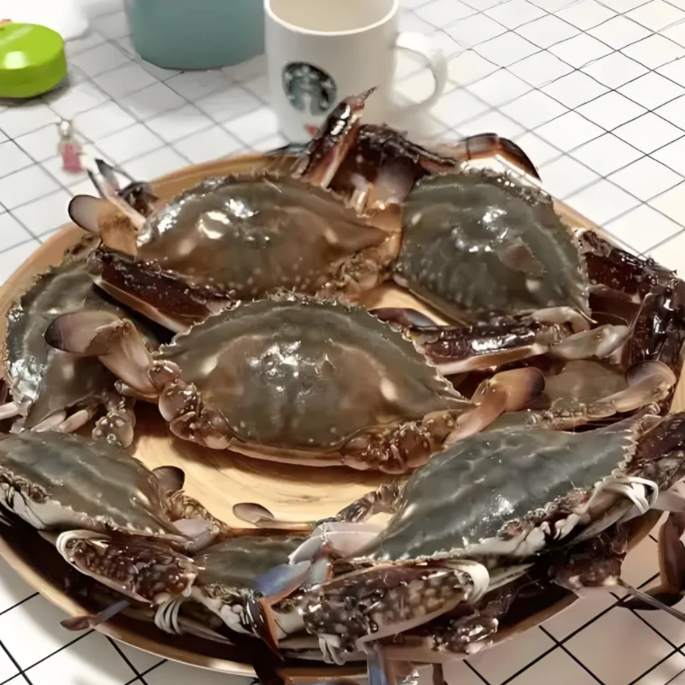 公母混搭梭子蟹液氮锁鲜4斤每只4～6两 到手8～10只 【保鲜不保活】