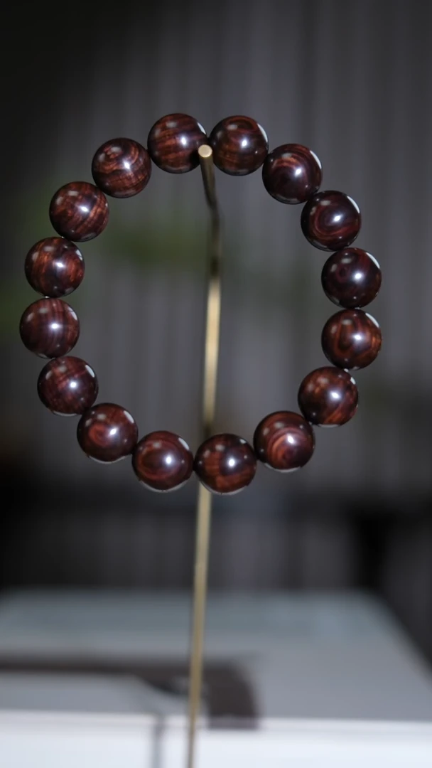 手串/手链黄花梨/降香黄檀无胶无蜡海南黄花梨沉水老料1.35*16