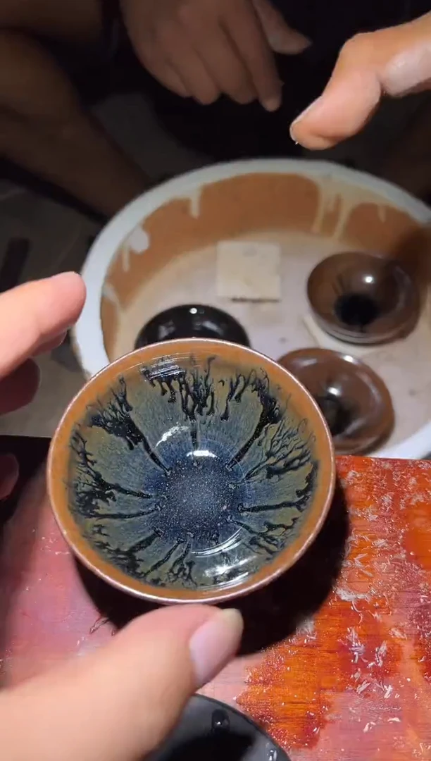 茶盏77宋钰龙窑柴烧开窑360