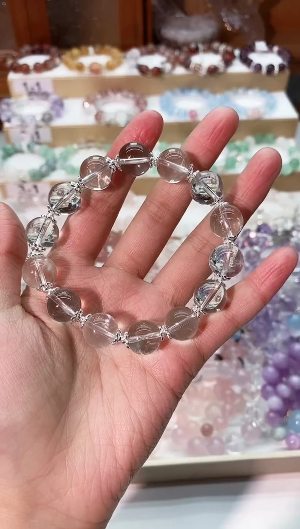 【闪购商品】水晶手串未镶嵌绿阿塞手串