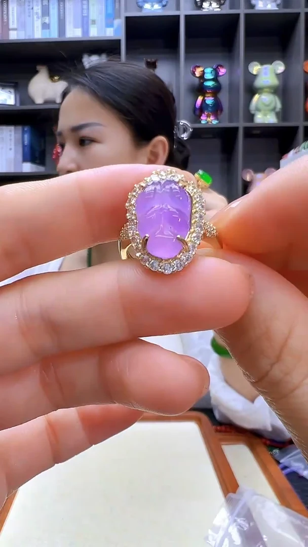 翡翠14K金镶嵌颈饰丹丹diy劲饰