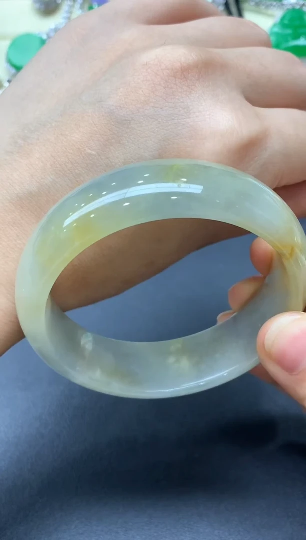 未镶嵌手镯翡翠465-中国好珍宝