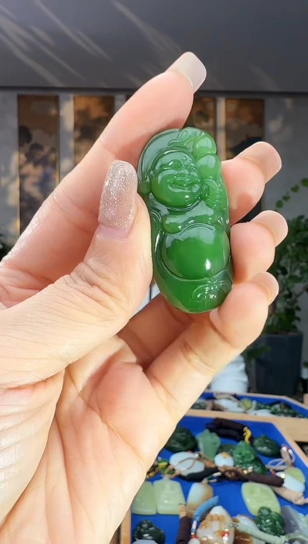 颈饰未镶嵌和田玉拍一发一