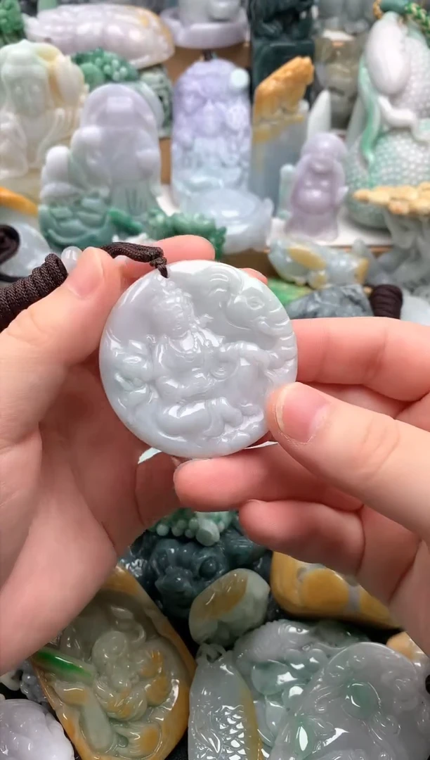 吊坠(不含链)未镶嵌翡翠1