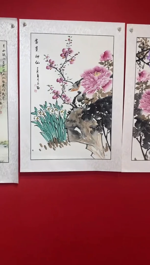 国画 NYQ丹牛云勤老师作品