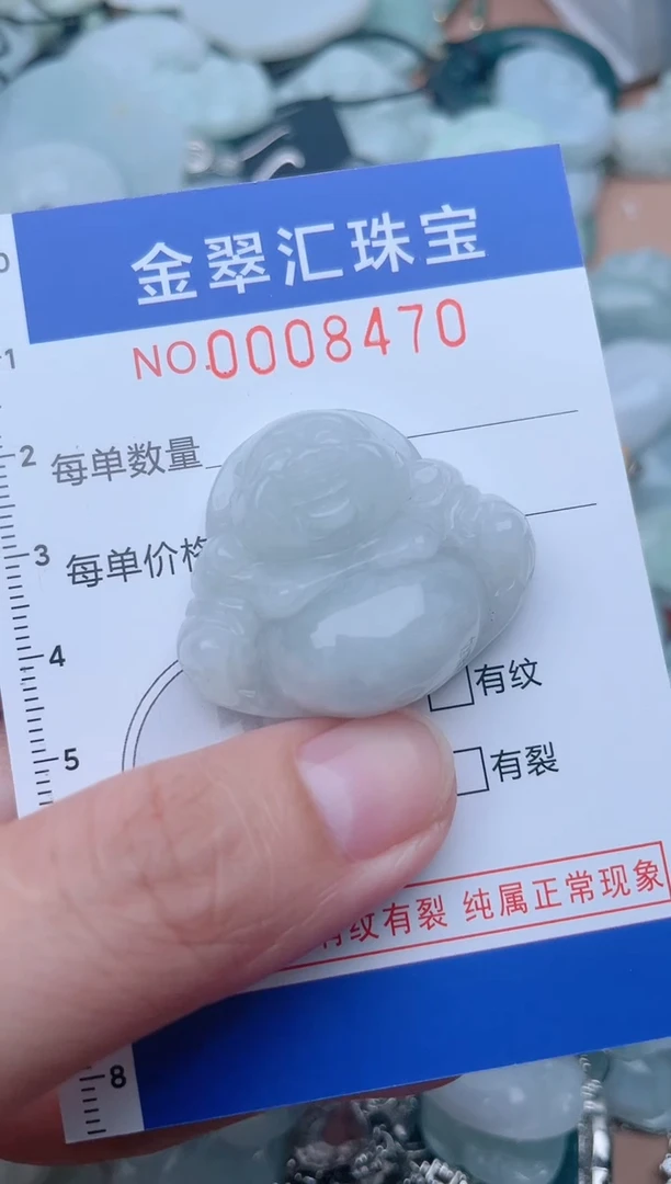 颈饰未镶嵌翡翠8470