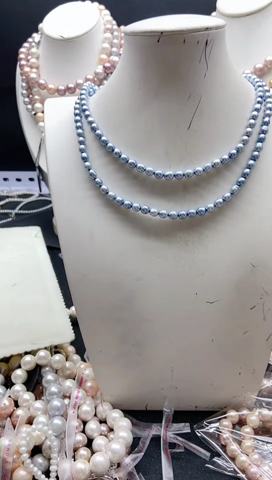 淡水珍珠未镶嵌颈饰1