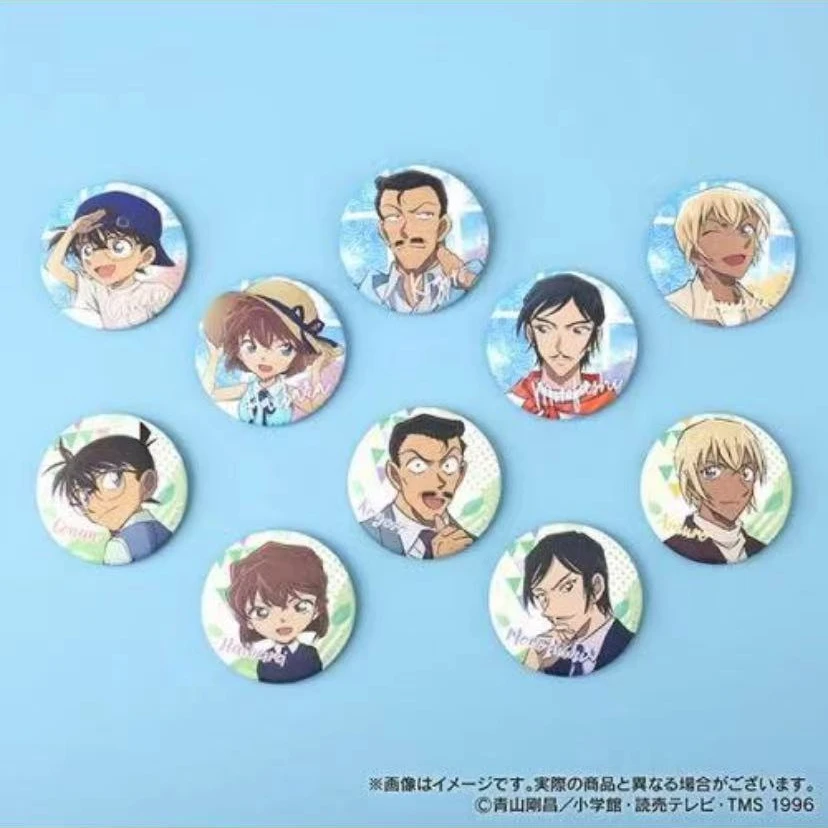 名侦探柯南夏日吧唧【拆盒】