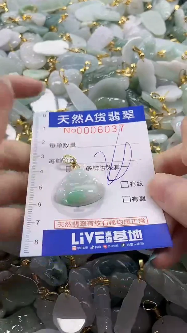 颈饰未镶嵌翡翠纯天然a货翡翠