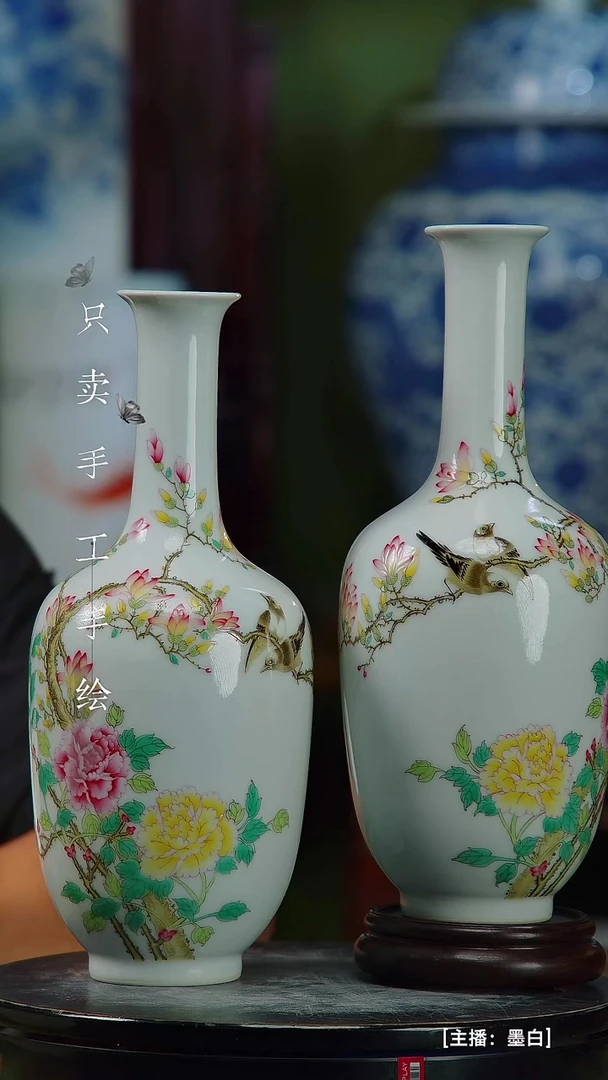 瓷片降****阀景德镇手工手绘陶瓷