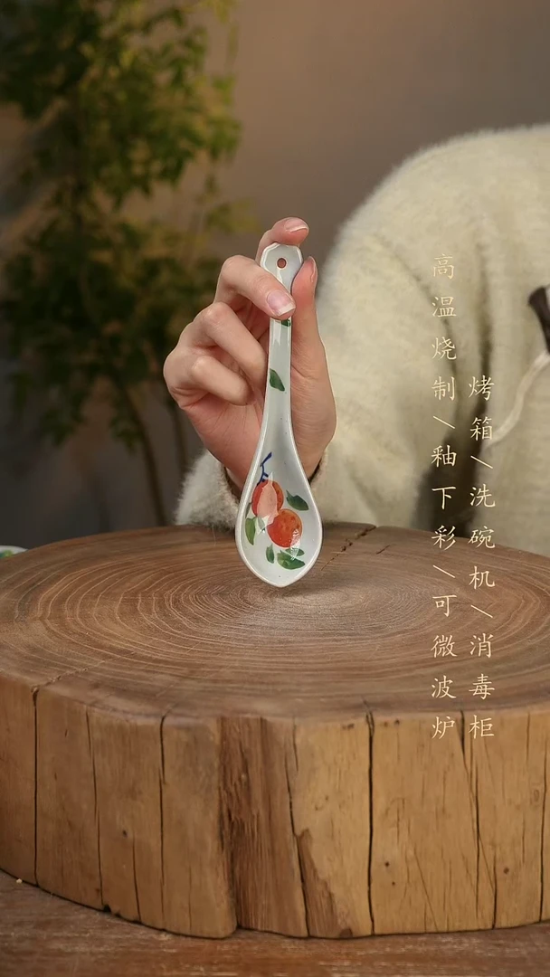 碗瓷景德镇手工手绘高温瓷釉下彩