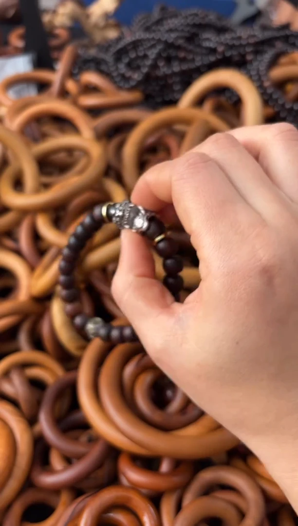 【闪购商品】枣木木雕手串1.0一物一拍