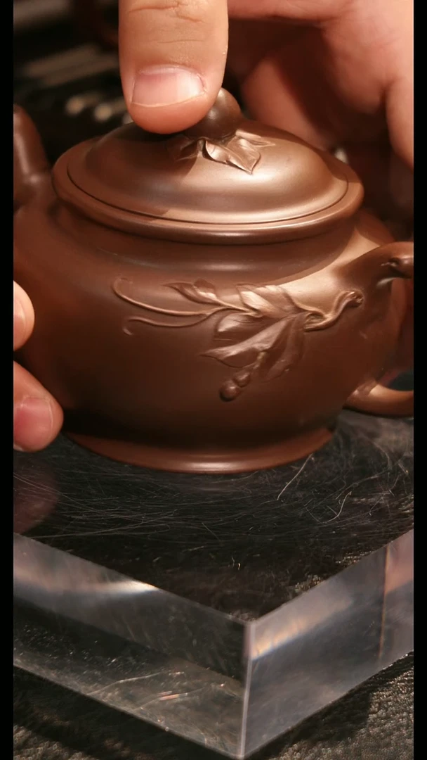 茶壶紫砂精品紫砂茶壶福禄