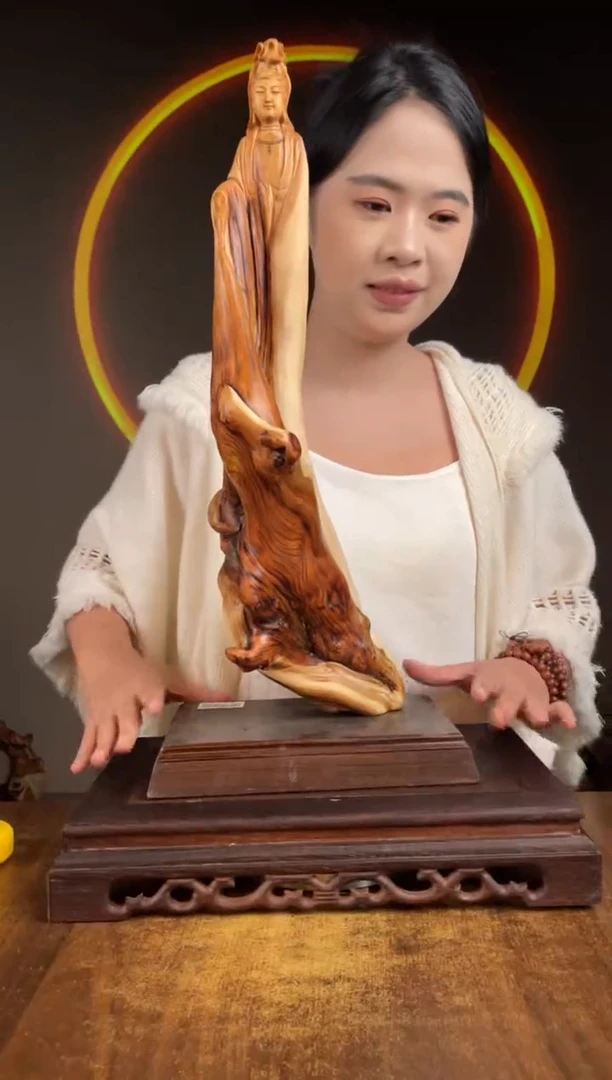 柏木（崖柏）手工摆件,先抢先得! 编号:284