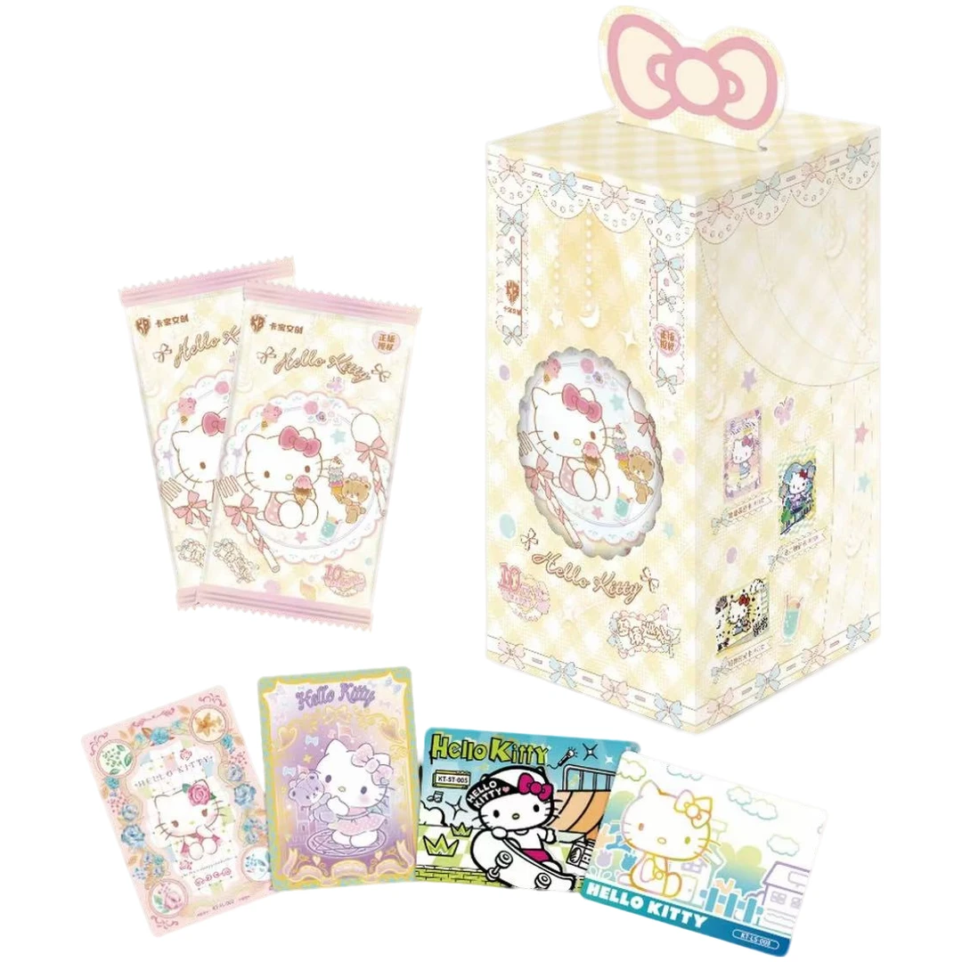【新人芙芙】卡宝文创三丽鸥kitty梦境迅礼十元包卡牌盲盒