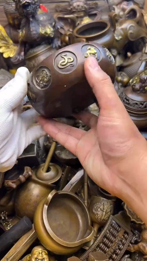 精美铜器，点击下单