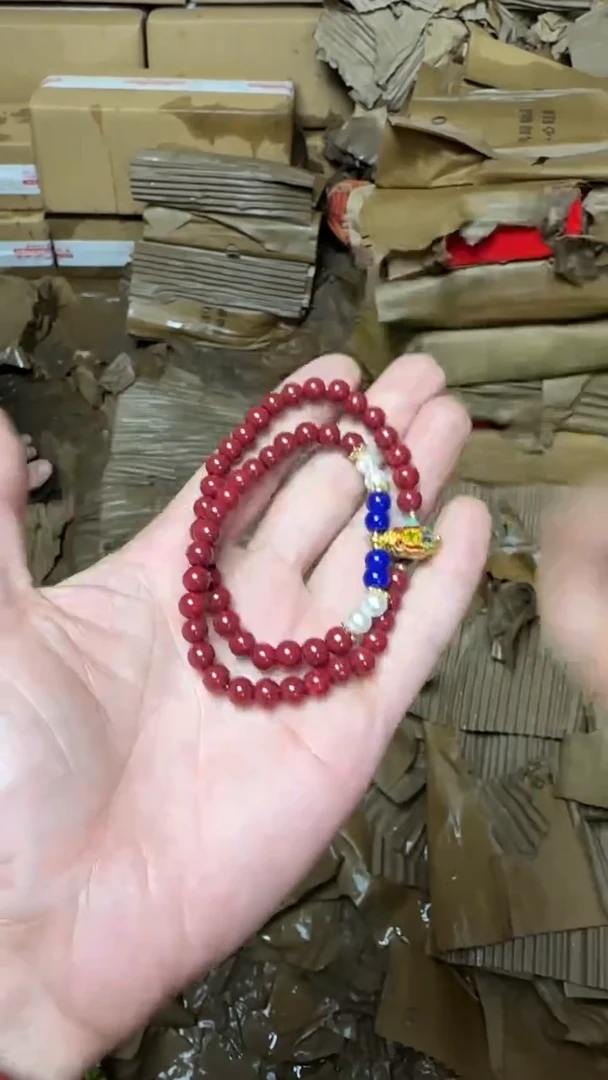 手串朱砂双圈QL778