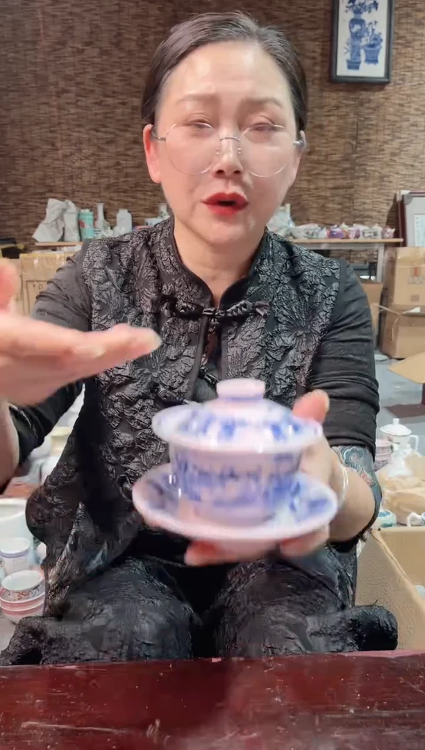 摆件景德镇陶瓷摆件K154