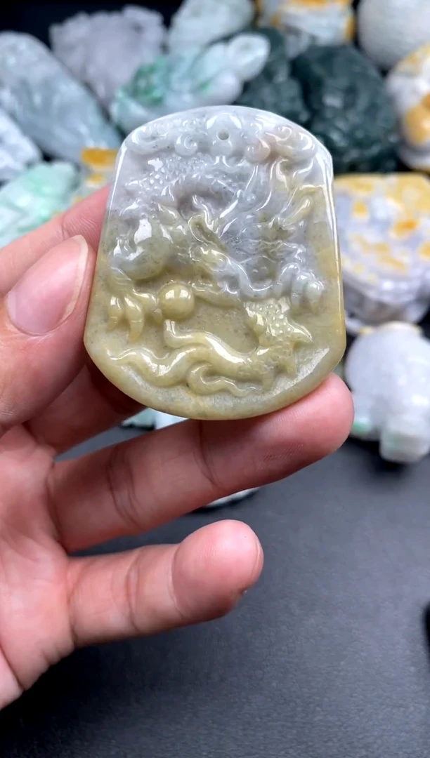 吊坠(不含链)未镶嵌翡翠1