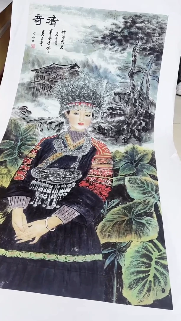 国画九霄甄选国画作品zhb034