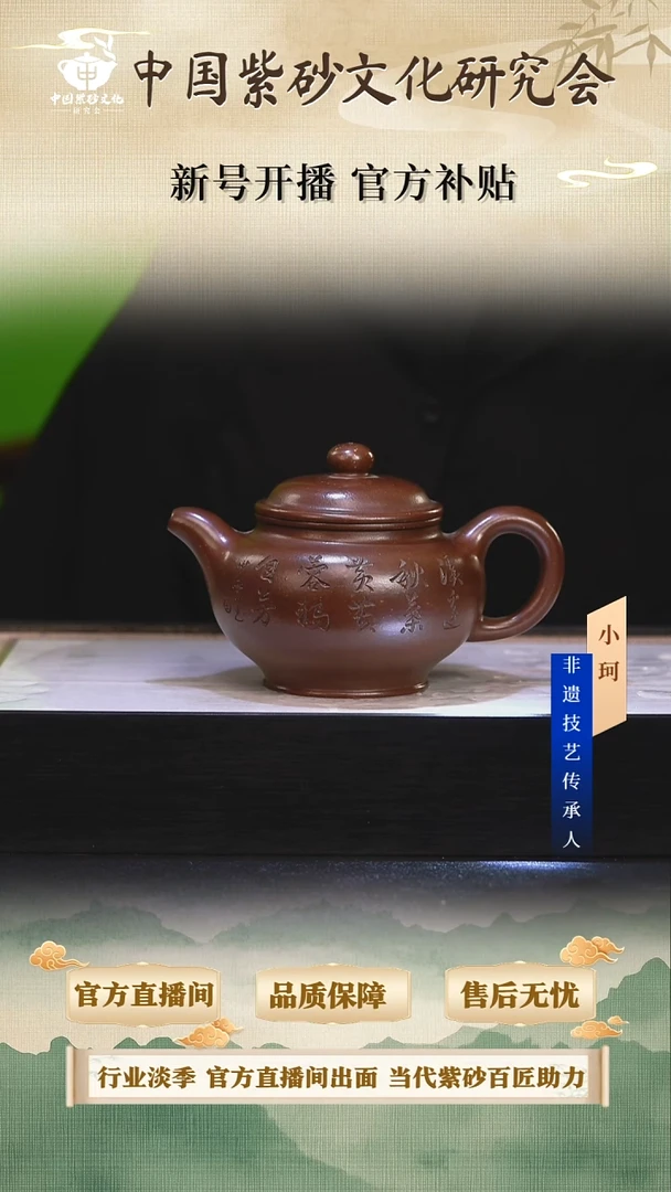 茶壶紫砂陶茶文化王    紫玉金砂320cc左右
