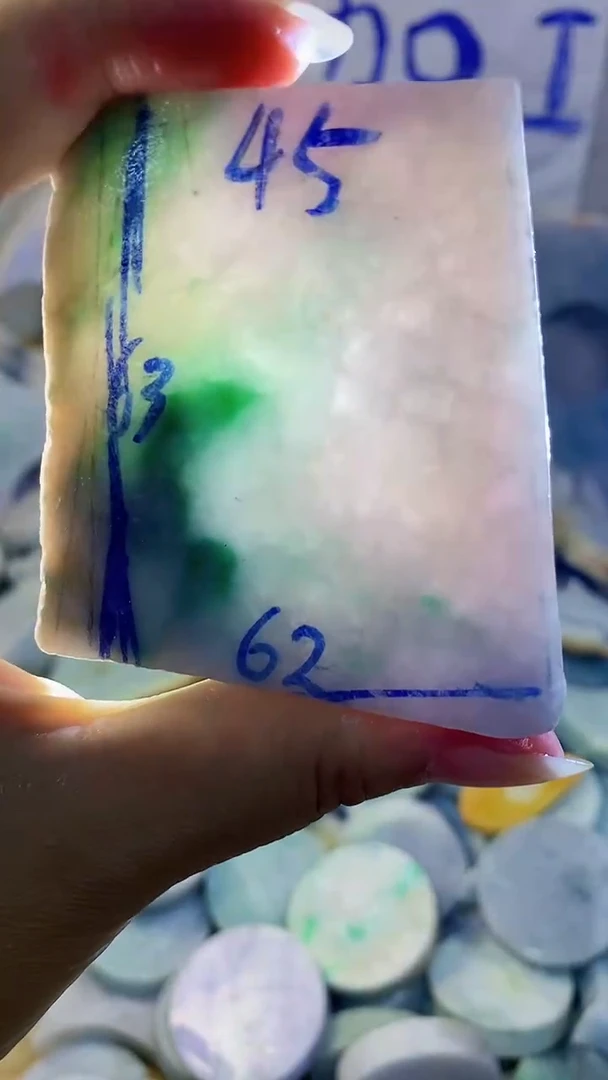 裸石翡翠纯天然翡翠A货96