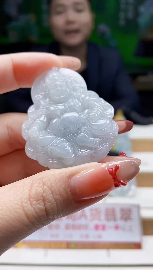 颈饰未镶嵌翡翠翡翠A货