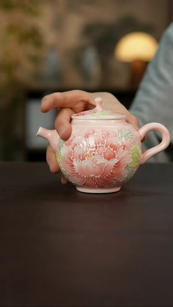 杯景德镇陶瓷杯碗柴烧多人