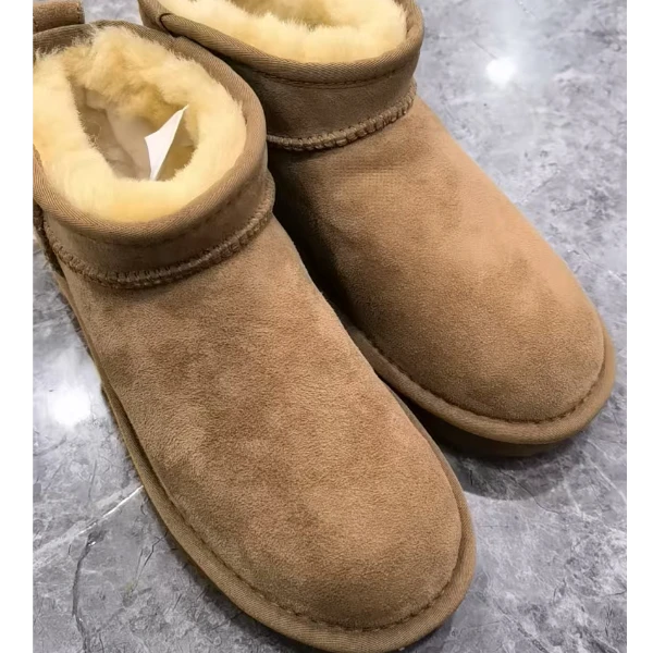 【Mini-皮毛一体】桑坡羊皮毛一体雪地靴保暖防寒防滑棉鞋保暖加厚