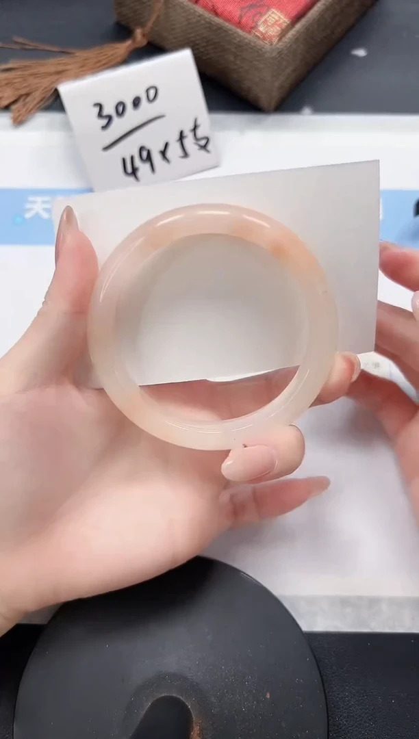 未镶嵌手镯石英质玉A201-58.5