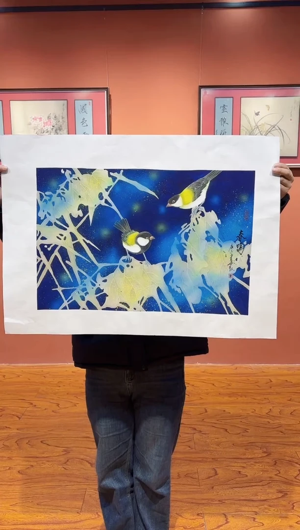 【闪购商品】国画周建真老师绘画作品7-79