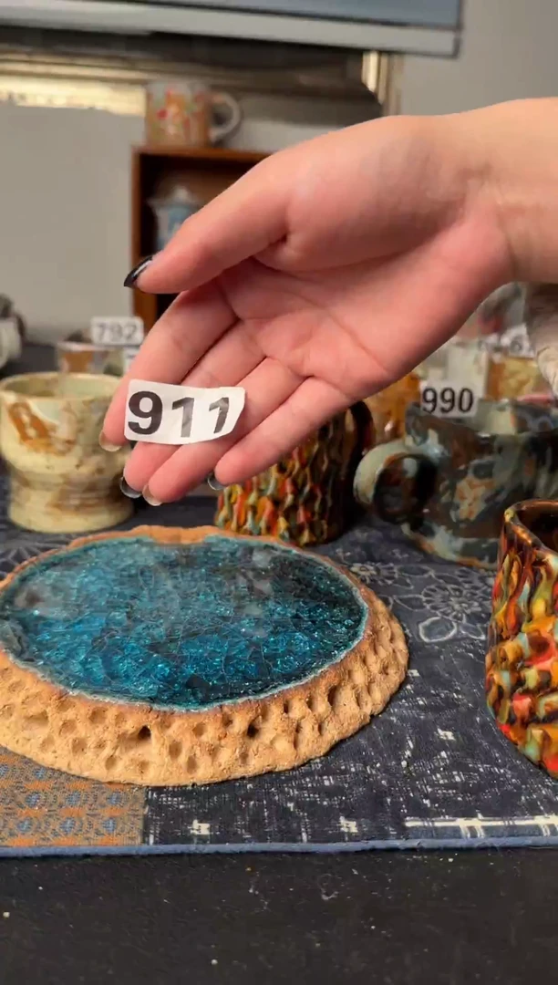 【闪购商品】911陶栀手工器物系列