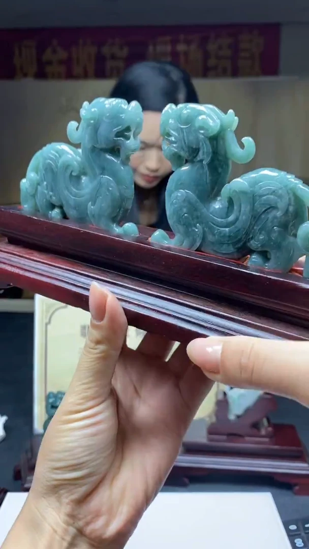 未镶嵌定制翡翠********772一对