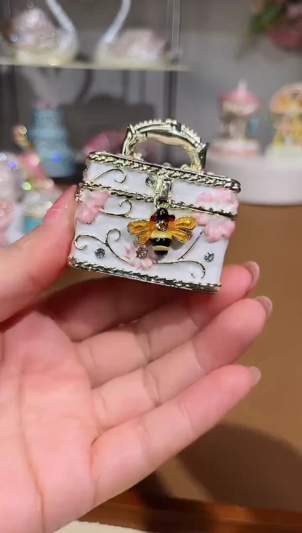 【闪购商品】易尚宝珐琅彩首饰盒