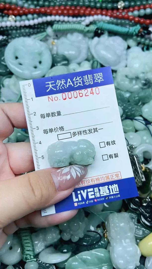 颈饰未镶嵌翡翠天然A货 支持复检