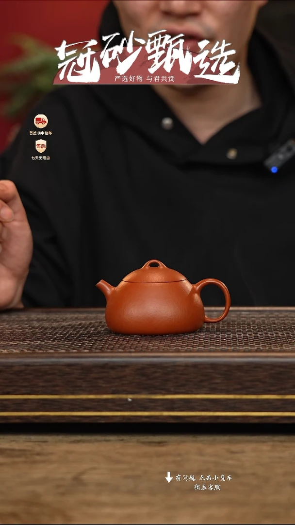 【闪购商品】紫砂茶壶冠砂甄选20