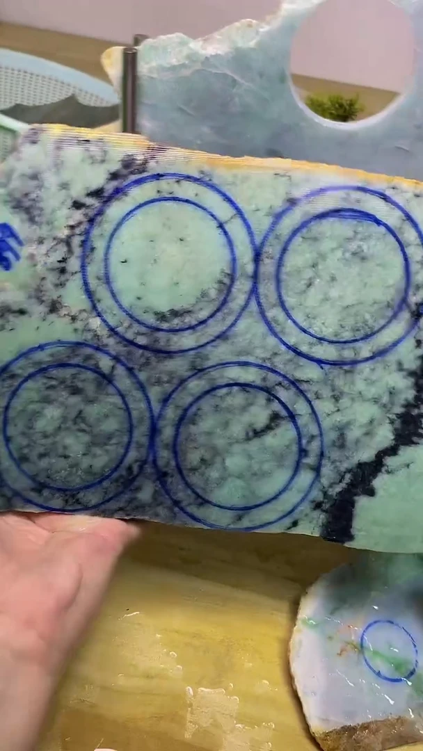 翡翠裸石天然A货缅甸翡翠高品质边角料220