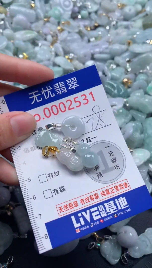 颈饰未镶嵌翡翠2531