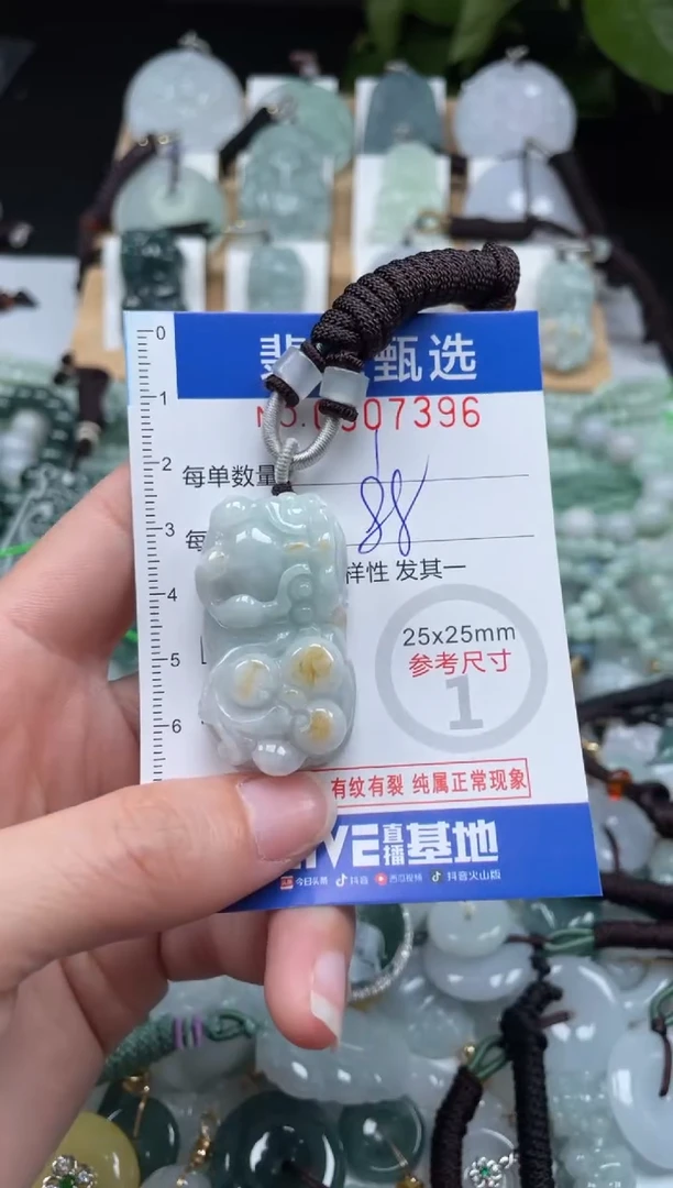 【闪购商品】翡翠未镶嵌颈饰00..7396