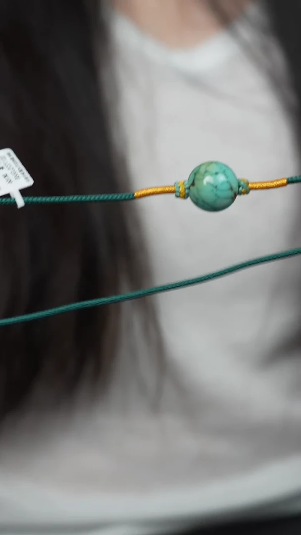 未镶嵌绿松石H90（多样性发一件）单珠