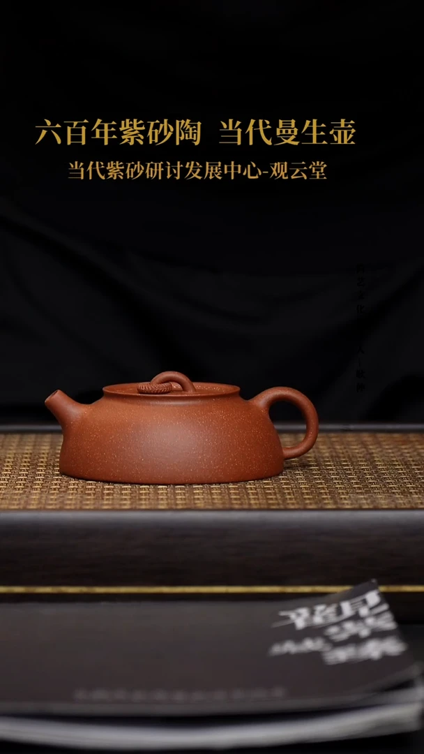 茶壶紫砂宜兴紫砂壶绝红金降