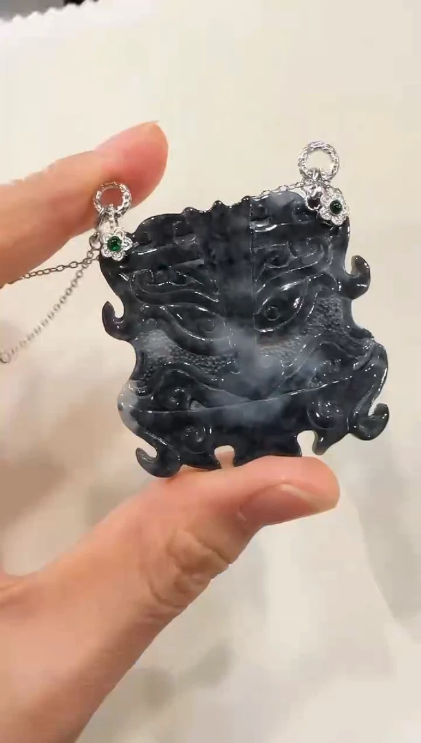 颈饰未镶嵌翡翠国风