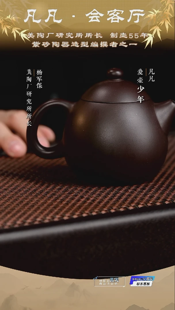 茶壶紫砂YP杨军保08 龙蛋黑墩头220cc