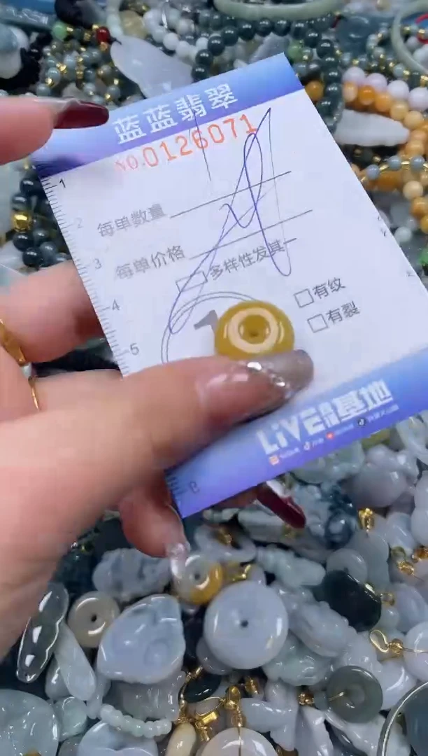 【闪购商品】翡翠颈饰未镶嵌闪购0126071多样性发其一