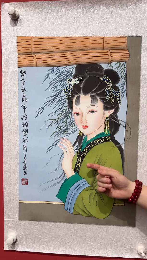 国画李纲-2.7平尺-国画作品