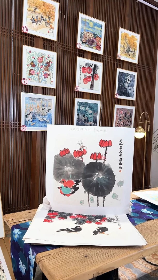 版画耿玉琨名章限量版画S